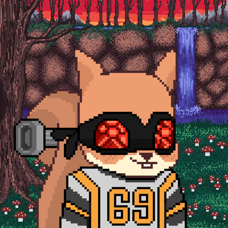 Pixel Squirrels #1518